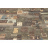 Hand Made Rug Mosaic Pakistan 233x293 Anthracit