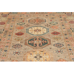 Hand Made Rug Kazak Fine Pakistan 150x209 Beige