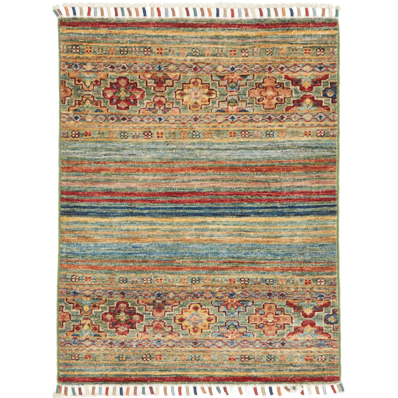 Hand Made Rug Istintia Pakistan 66x89 Sage Gree