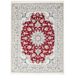 Nain Kashmar 144x198 Cm Nain Kashmar, Persia, Hand-carded