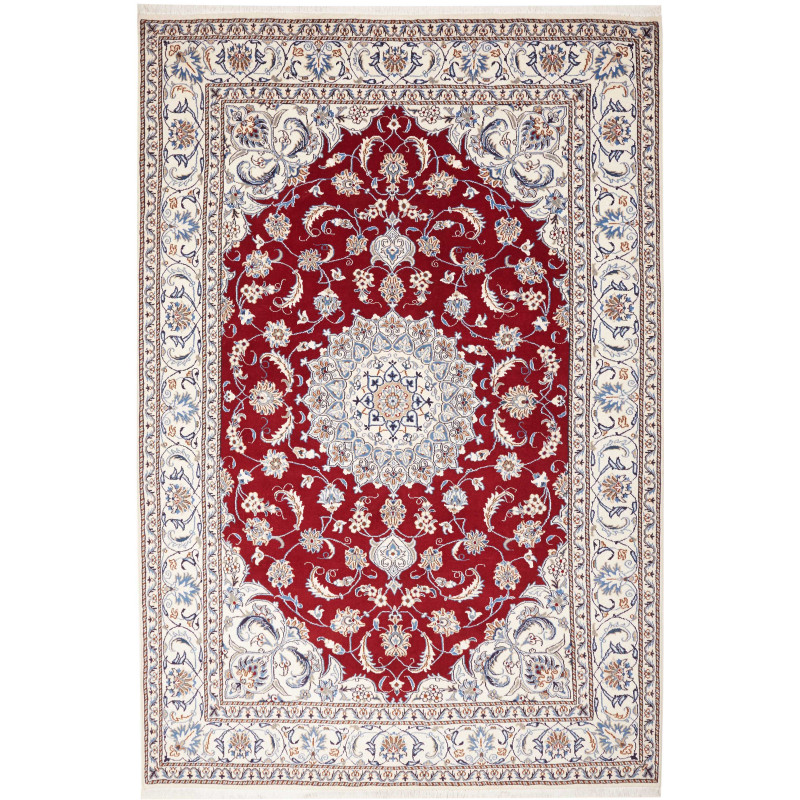 Nain Kashmar 196x290 Cm Nain Kashmar, Persia, Hand-carded