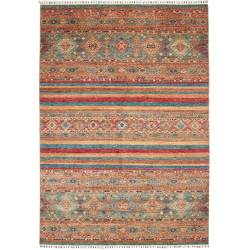 Hand Made Rug Samarkand Pakistan 170x241 Brick