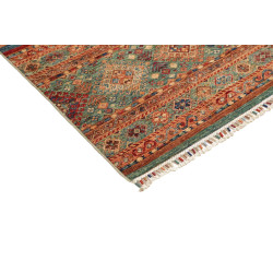 Hand Made Rug Samarkand Pakistan 170x241 Brick