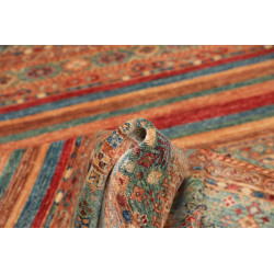 Hand Made Rug Samarkand Pakistan 170x241 Brick