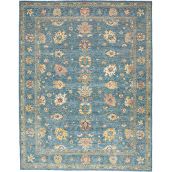 Hand Made Rug Ziegler Fine Pakistan 248x317 Blu