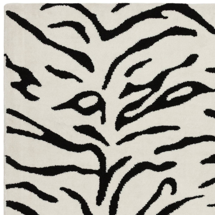 Rug Wilder figurative black white 120x170 cm