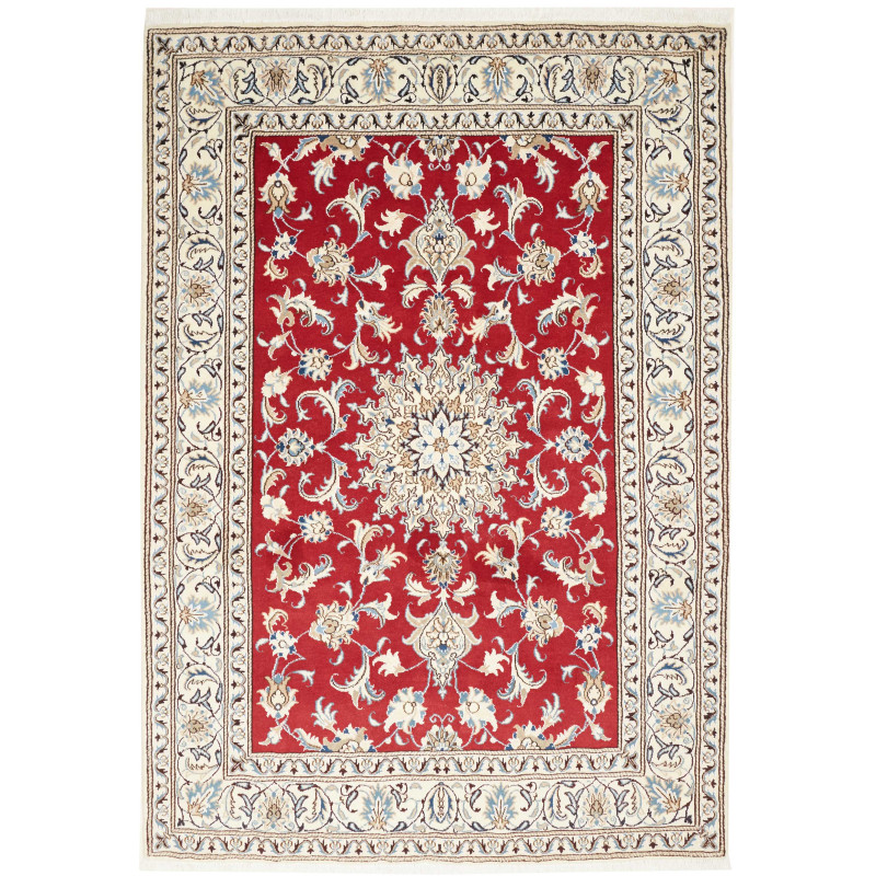 Nain Kashmar 173x245 Cm Nain Kashmar, Persia, Hand-carded