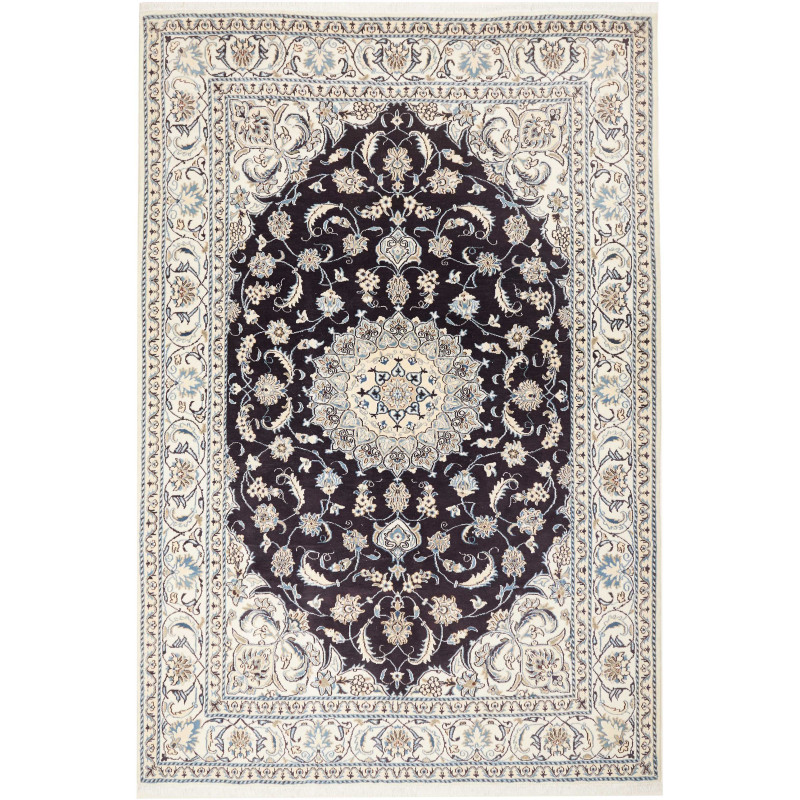 Nain Kashmar 203x288 Cm Nain Kashmar, Persia, Hand-carded