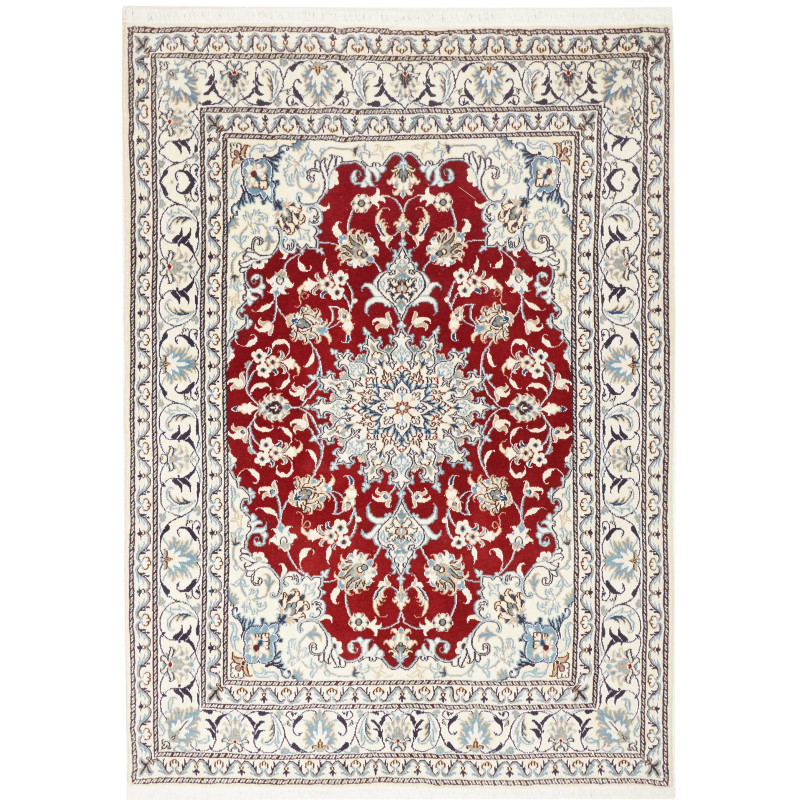Nain Kashmar 145x205 Cm Nain Kashmar, Persia, Hand-carded