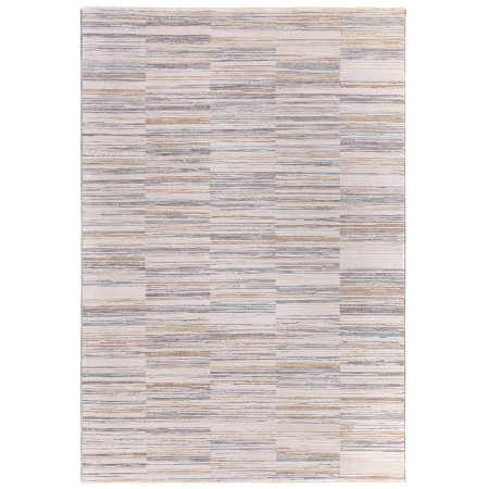 Rug Anders AN09 geometric light grey, taupe, bei