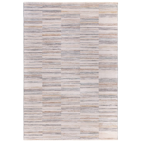 Rug Anders AN09 geometric Grey, beige, light blu
