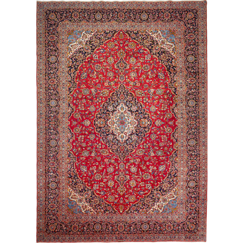 Ardakan 305x430 Cm Ardakan Persia Hand-carded Wool (warp: