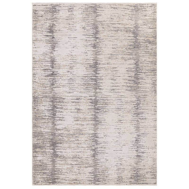 Rug Anders AN14 abstract Grey, beige and ivory 1