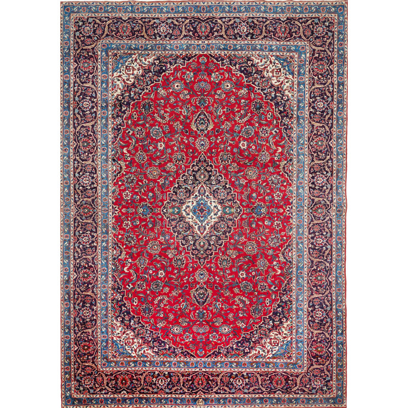 Ardakan 250x357 Cm Ardakan, Persia, Hand-carded Wool On