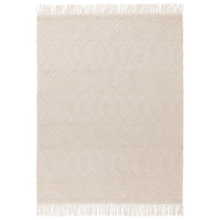 Tappeto Asra Ivory geometrico avorio e beige chi