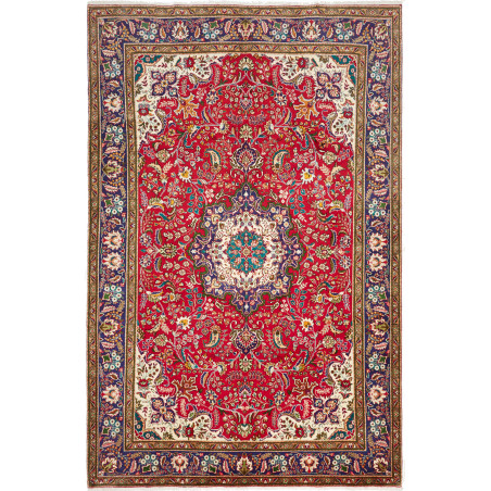 Tabriz 200x308 Cm Tabriz Persia Hand-carded Wool