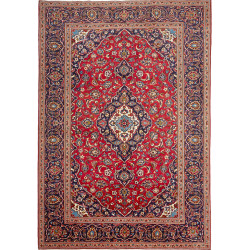 Ardakan 242x353 Cm Ardakan Persia Hand-carded Wool Cotton