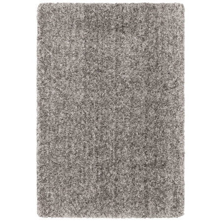 Rug Barnaby Grey Rug plain grey and silver 160x2