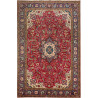 Tabriz 200x303 Cm Tabriz, Persia, Hand-carded Wool (warp: