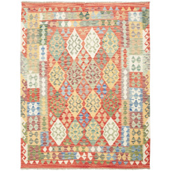 Kilim 150x195 Cm Kilim Afghanistan, Hand-carded Wool (cotton