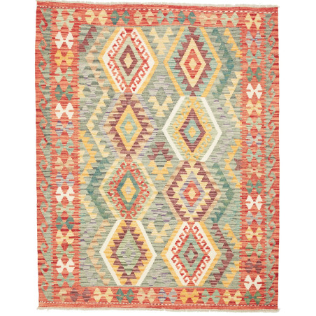 Kilim 158x198 Cm Kilim Afghanistan, Hand-carded Wool