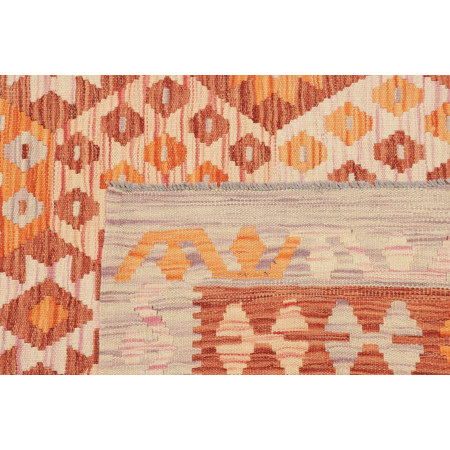 Hand Made Rug Kilim Afghanistan 149x195 Orange
