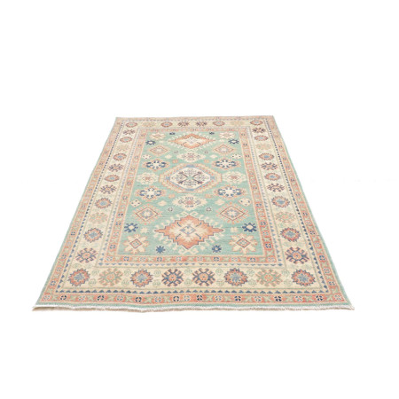 Hand Made Rug Kazak Washed Afghanistan 127x194