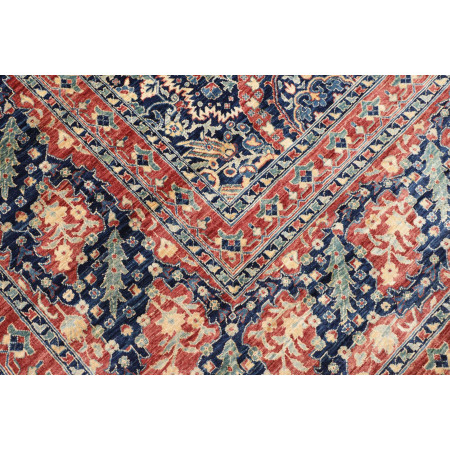 Hand Made Rug Floralia Pakistan 297x427 Midnigh