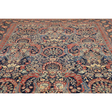 Hand Made Rug Floralia Pakistan 297x427 Midnigh