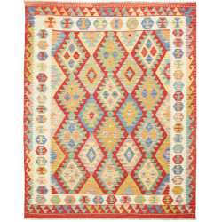Kilim 158x194 Cm Kilim, Afghanistan, Hand-carded Wool (warp: