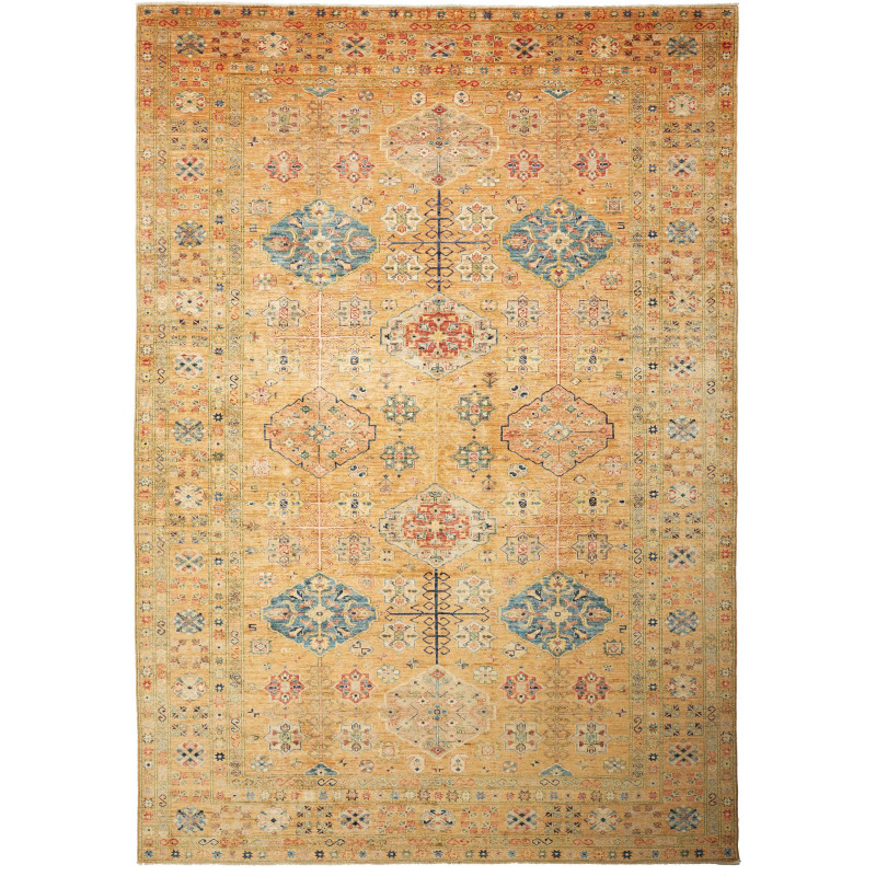Kazak Fine 251x356 Cm Kazak Fine, Pakistan, Hand-carded
