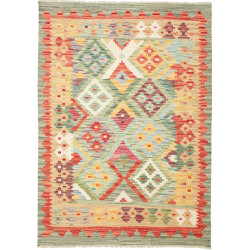 Kilim 104x146 Cm Kilim Afghanistan Hand-carded Wool (warp:
