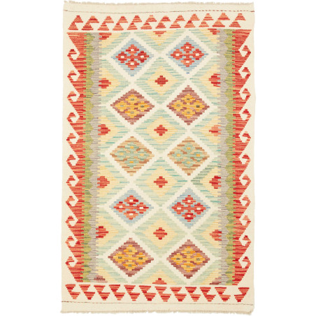 Kilim 99x155 Cm Kilim, Afghanistan, Hand-carded Wool (warp: