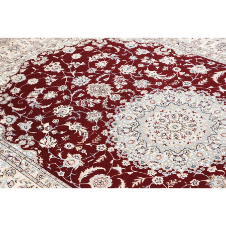 Tappeto Originale Nain 6la Persia 155x240 Rosso