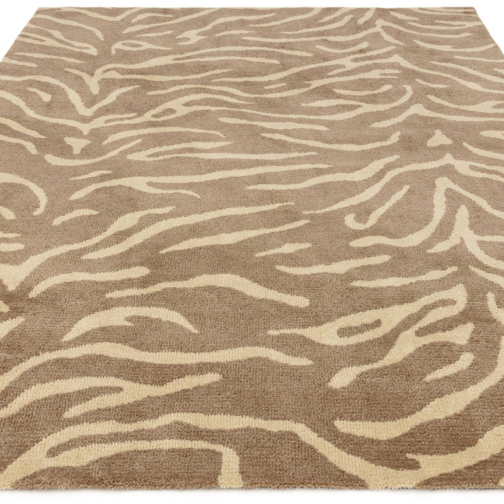 Rug Wilder figurative beige light brown 200x290