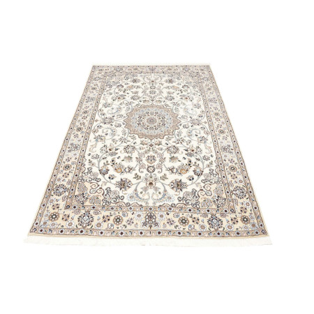Hand Made Rug Nain 9la Persia 133x210 Ivory Tau