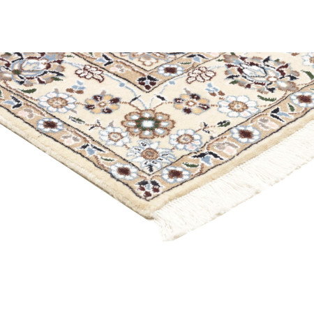 Hand Made Rug Nain 9la Persia 133x210 Ivory Tau