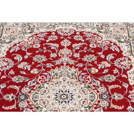 Tappeto Originale Nain 9la Persia 102x157 Rosso