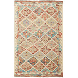 Kilim 101x153 Cm Kilim, Afghanistan, Hand-carded Wool, 0.3