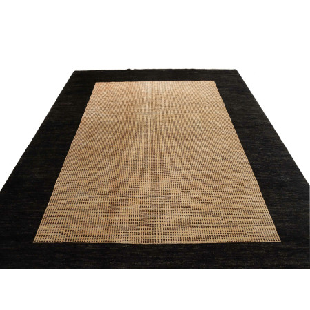 Hand Made Rug Essenzia Pakistan 200x299 Black B