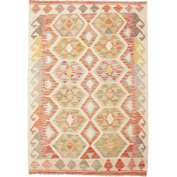 Kilim 112x156 Cm Kilim Afghanistan Hand-carded Wool Cotton