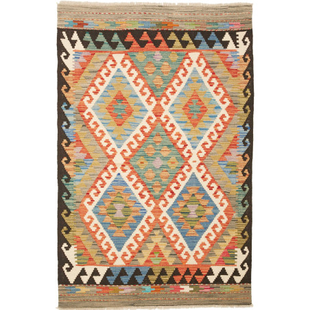 Kilim 103x158 Cm Kilim, Afghanistan, Hand-carded Wool (warp: