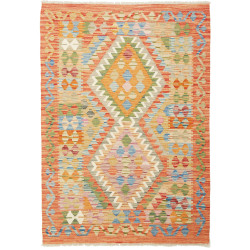 Kilim 105x150 Cm Kilim Afghanistan Hand-carded Wool (warp