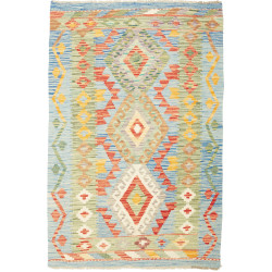 Kilim 97x145 Cm Kilim, Afghanistan, Hand-carded Wool (warp: