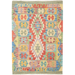 Kilim 102x146 Cm Kilim Afghanistan Hand-carded Wool