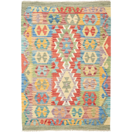 Kilim 102x146 Cm Kilim Afghanistan Hand-carded Wool