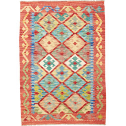 Kilim 102x146 Cm Kilim Afghanistan Hand-carded Wool (warp: