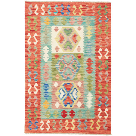 Kilim 99x148 Cm Kilim Afghanistan Hand-carded Wool Cotton