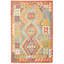 Kilim 102x148 Cm Kilim, Afghanistan, Hand-carded Wool (warp: