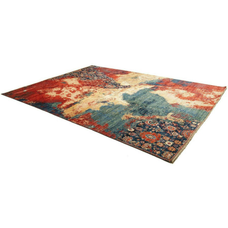 Hand Made Rug Vintage Erased Pakistan 272x365 R